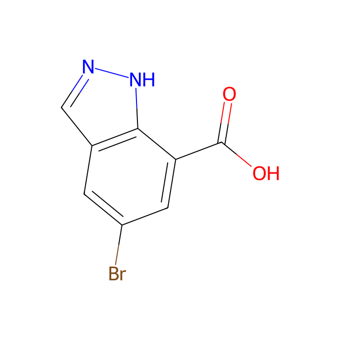 5-溴-1H-吲唑-7-羧酸