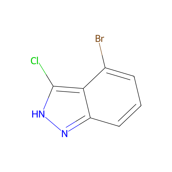 4-溴-3-氯-1H-吲唑