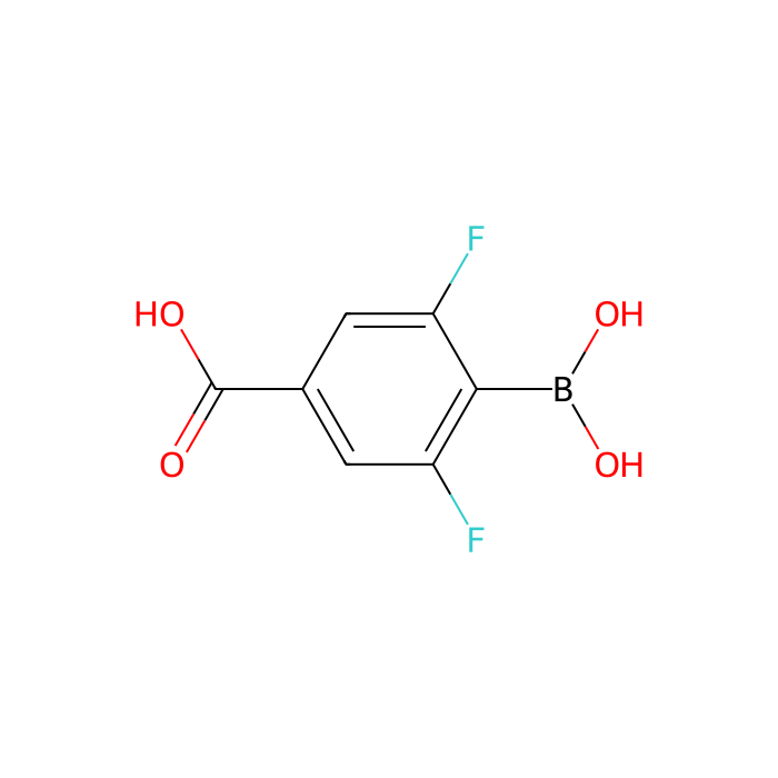 4-硼-3,5-二氟苯甲酸