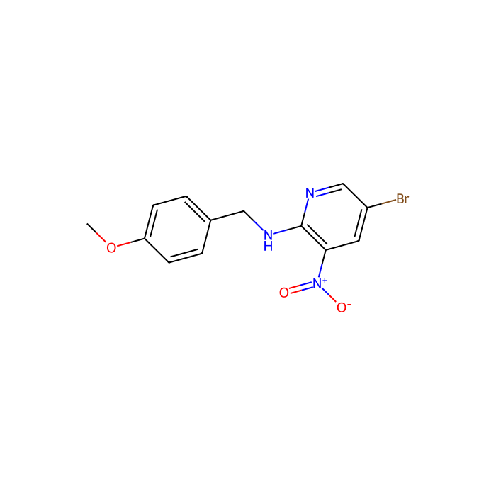 5-溴-N-(4-甲氧基苄基)-3-硝基吡啶-2-胺