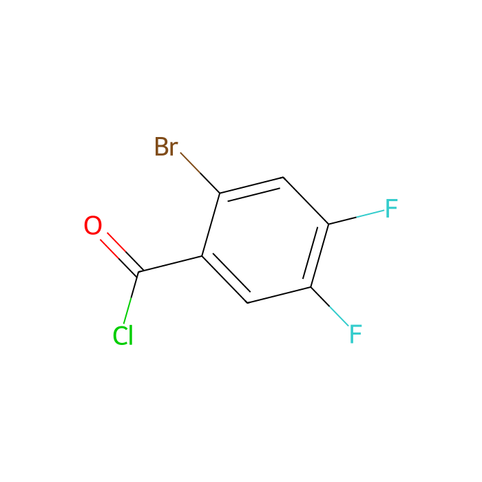 2-溴-4,5-二氟苯甲酰氯