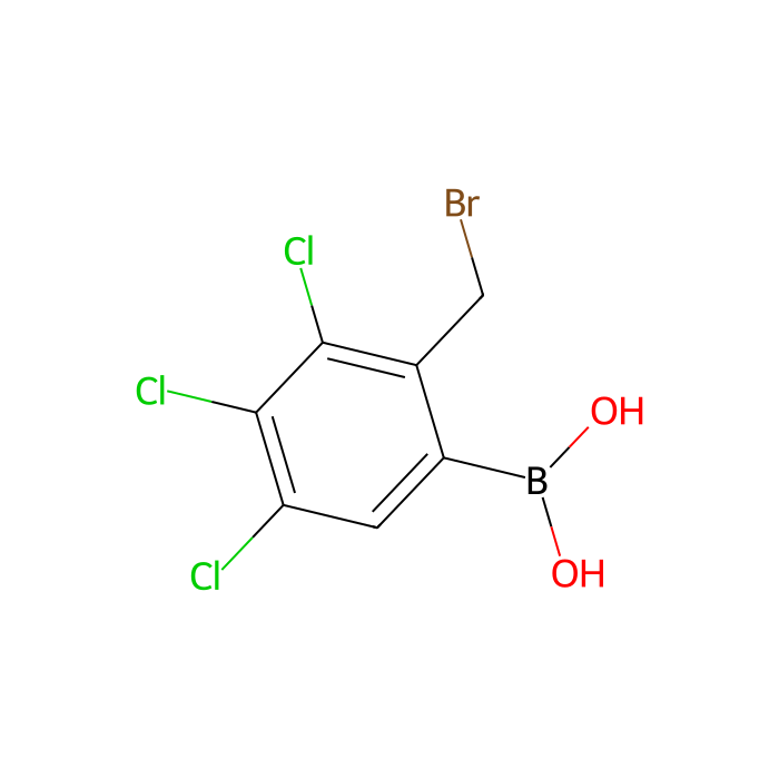 2-(溴甲基)-3,4,5-三氯苯基硼酸