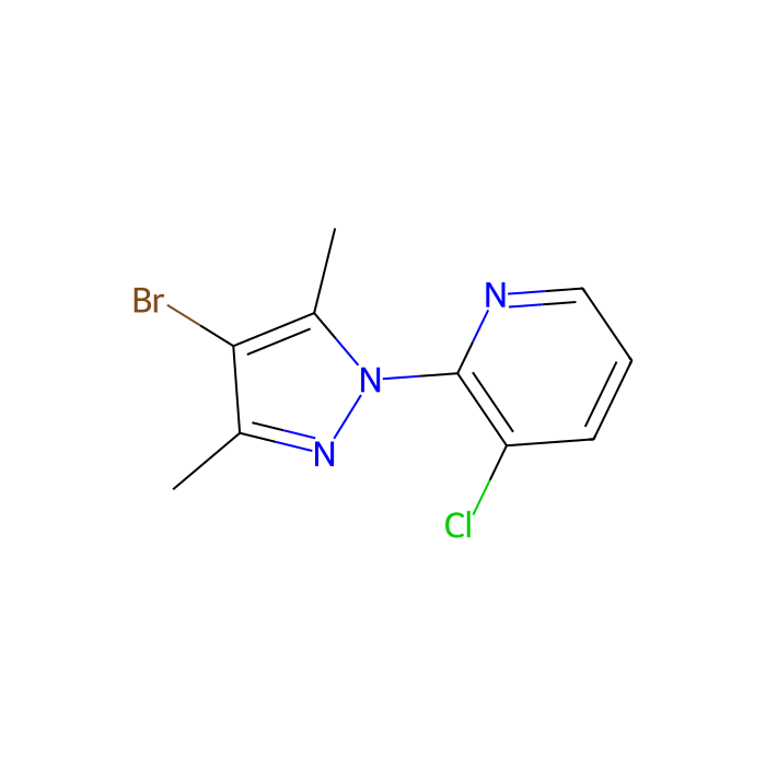 2-(4-溴-3,5-二甲基吡唑-1-基)-3-氯吡啶
