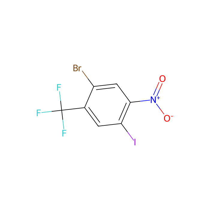 2-溴-5-碘-4-硝基三氟甲苯