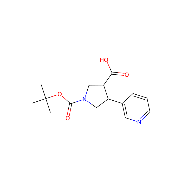 Boc-(+/-)-反式-4-(3-吡啶基)-吡咯烷-3-羧酸