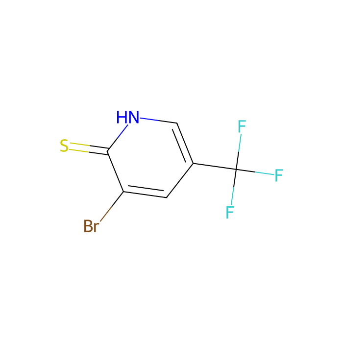 3-溴-5-(三氟甲基)吡啶-2-硫醇