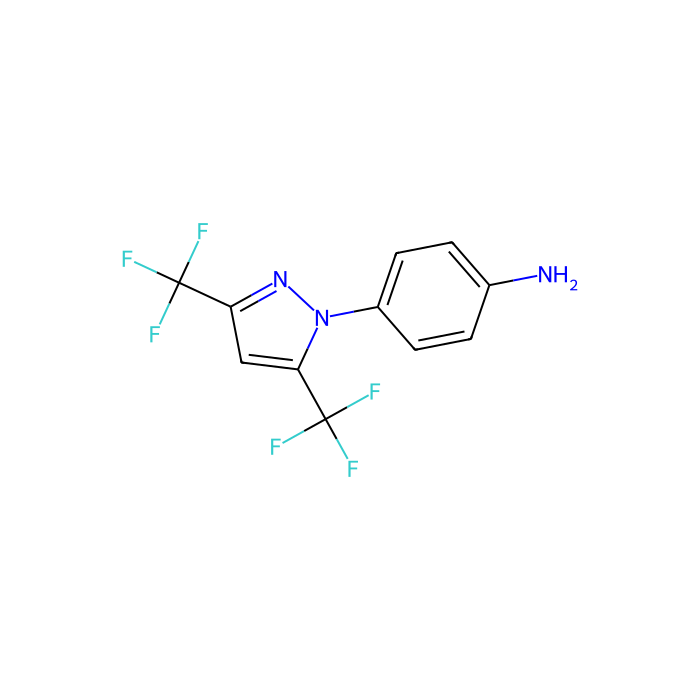 4-(3,5-双(三氟甲基)-1h-吡唑-1-基)苯胺