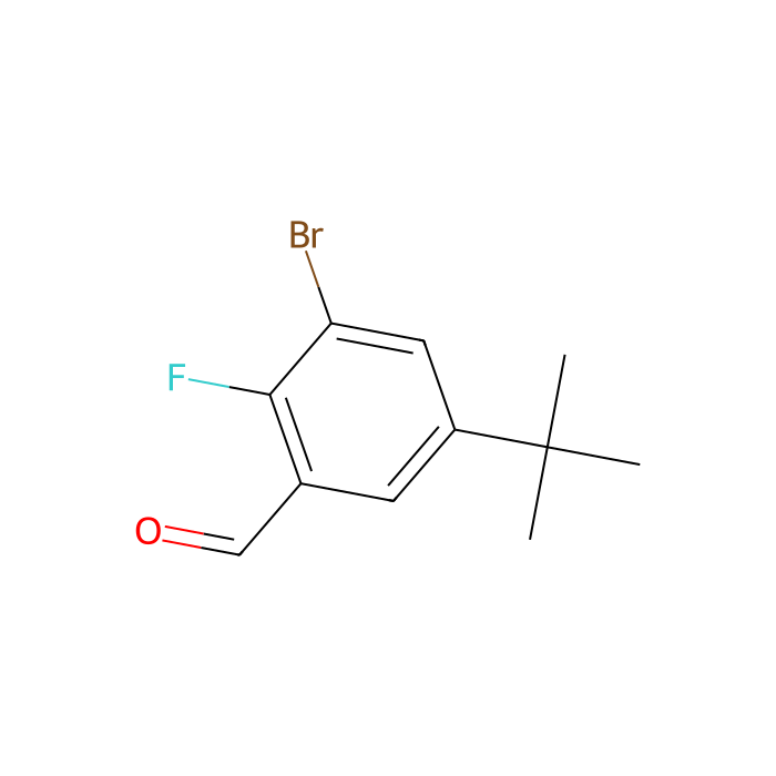 3-溴-5-叔丁基-2-氟苯甲醛