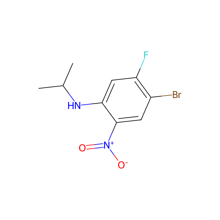 4-溴-5-氟-N-异丙基-2-硝基苯胺