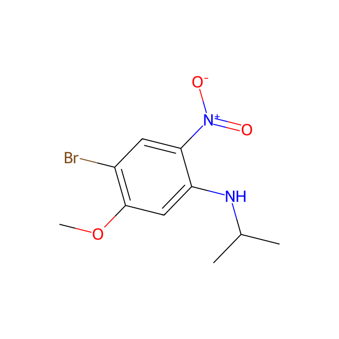 2-溴-5-异丙基氨基-4-硝基苯甲醚