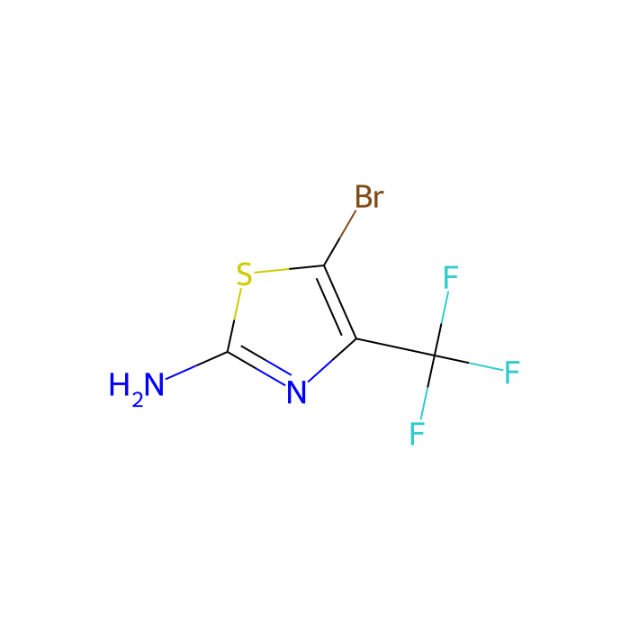 5-溴-4-(三氟甲基)噻唑-2-胺