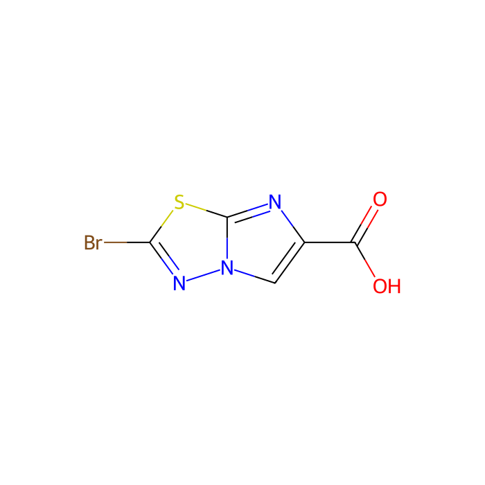 2-溴咪唑并[2,1-b] [1,3,4]噻二唑-6-羧酸