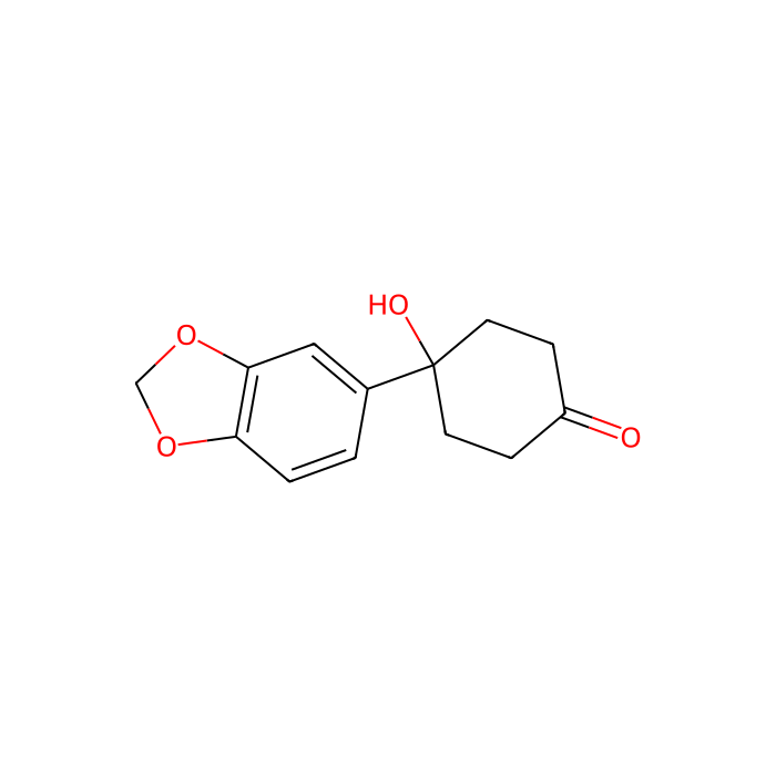 4-苯并[1,3]二恶唑-5-基-4-羟基环己酮