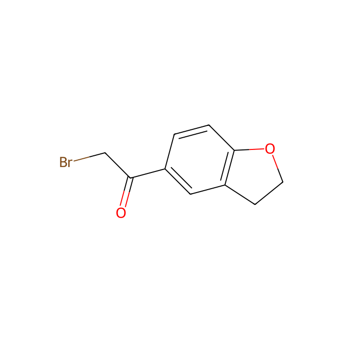 2-溴-1-(2,3-二氢-1-苯并呋喃-5-基)乙酮