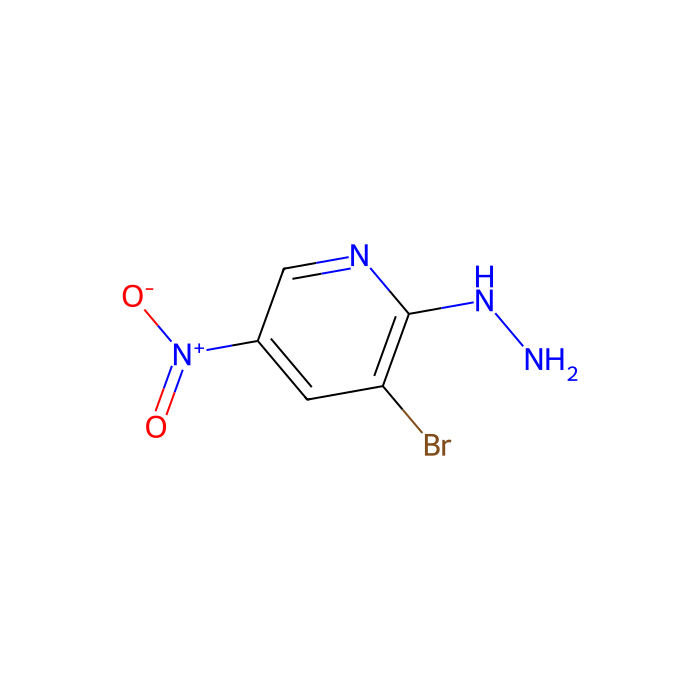 3-溴-2-肼基-5-硝基吡啶