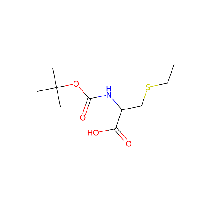 N-(叔丁氧羰基L)-S-乙基-L-半胱氨酸