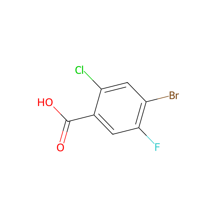 4-溴-2-氯-5-氟苯甲酸