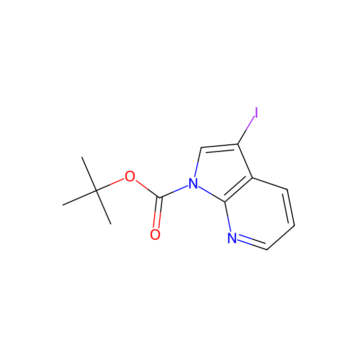 1-Boc-3-碘-7-氮杂吲哚