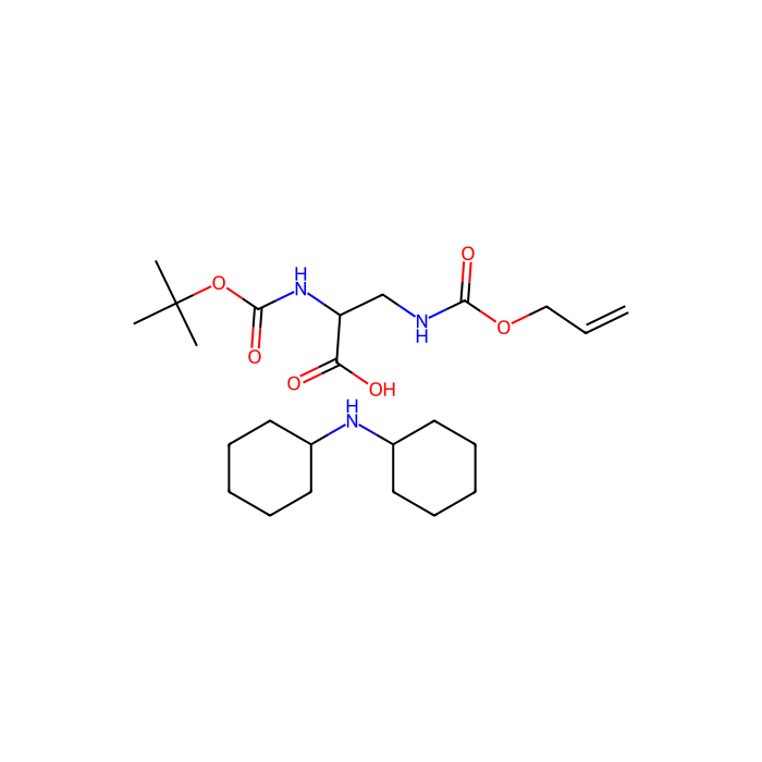 N-叔丁氧羰基-N'-烯丙氧基羰基-D-2,3-二氨基丙酸二环己胺盐