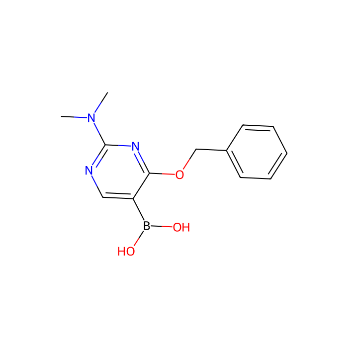 4-苄氧基-2-二甲基氨基嘧啶-5-硼酸
