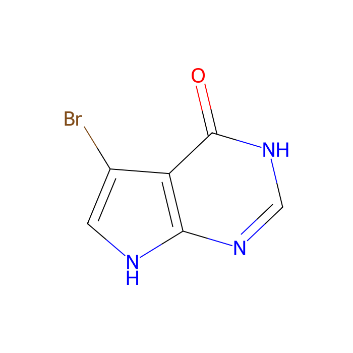 5-溴-3,7-二氢-4h-吡咯并[2,3-d]嘧啶-4-酮