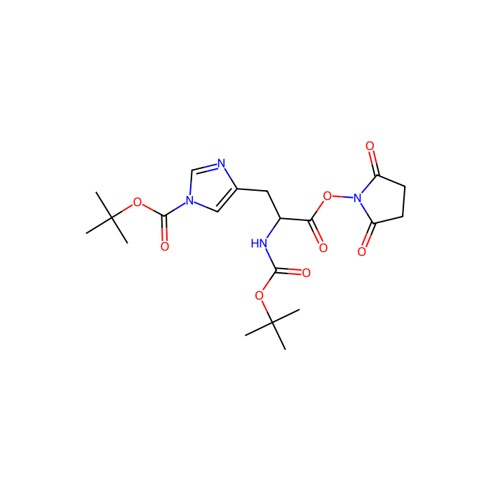 N-Boc-L-组氨酸(1-Boc)琥珀酰亚胺酯