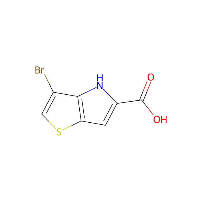 3-溴-4H-噻吩并[3,2-b]吡咯-5-羧酸