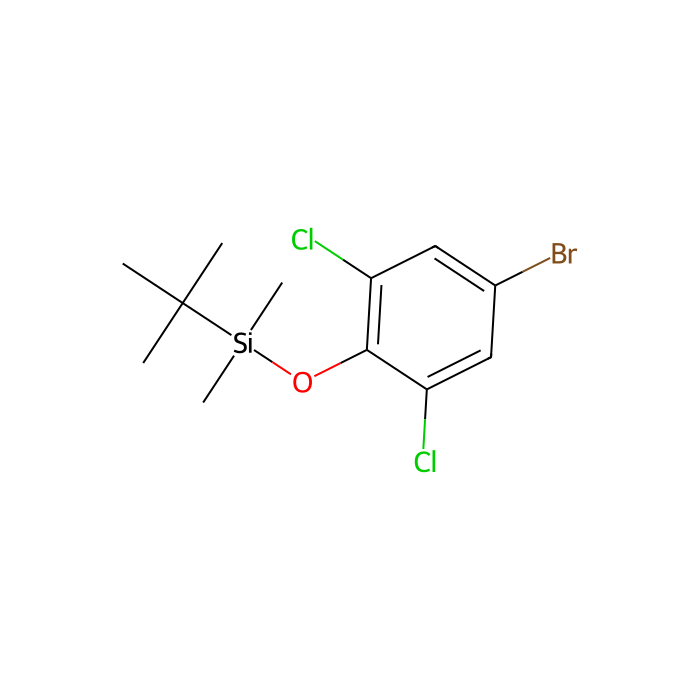 4-溴-O-(叔丁基二甲基甲硅烷基)-2,6-二氯苯酚