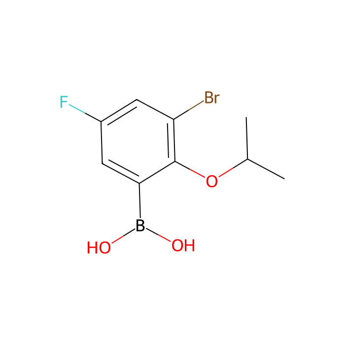 3-溴-5-氟-2-异丙氧基苯基硼酸