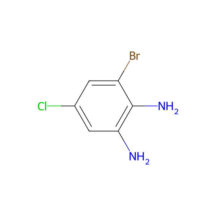 3-溴-5-氯苯-1,2-二胺