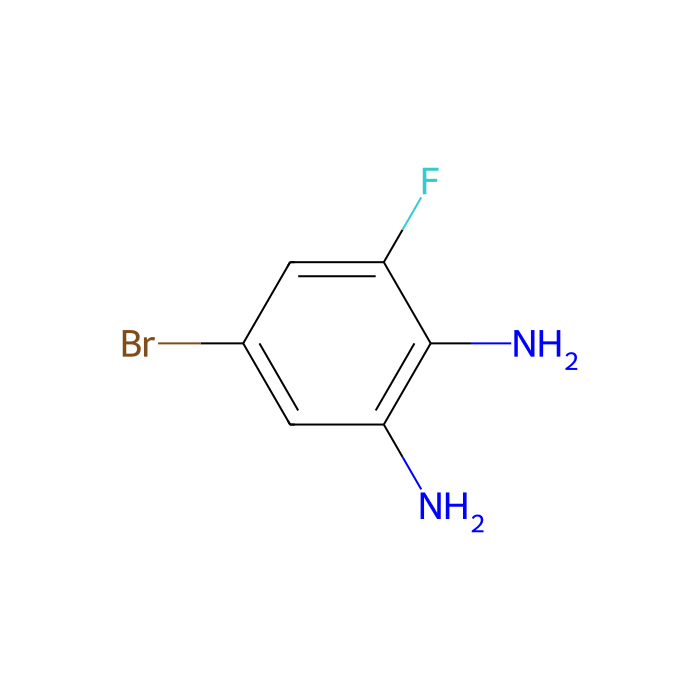 5-溴-3-氟苯-1,2-二胺