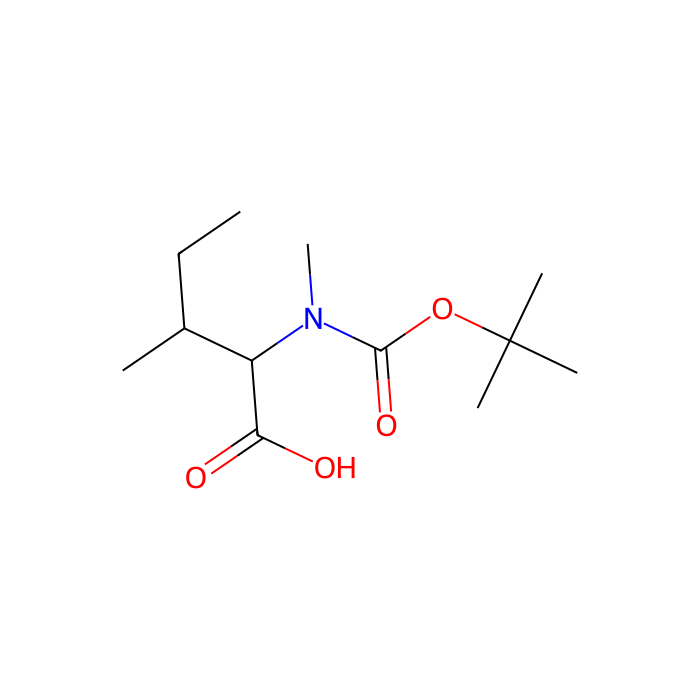 N-叔丁氧羰基-D-阿拉伯型-N-甲基异亮氨酸