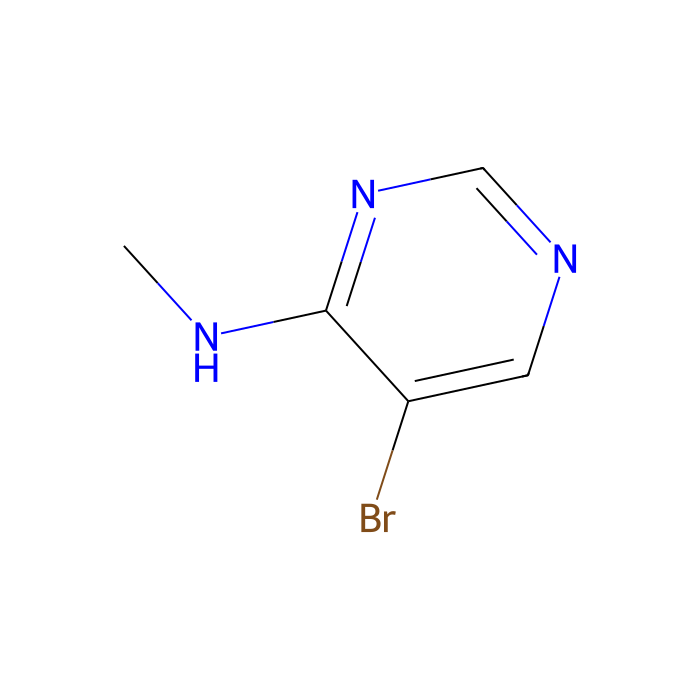5-溴-N-甲基嘧啶-4-胺