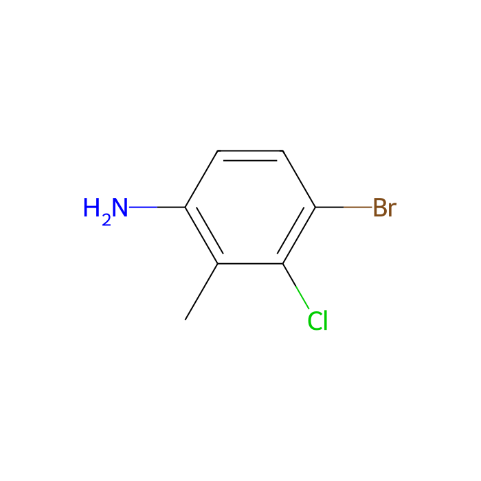 4-溴-3-氯-2-甲基苯胺