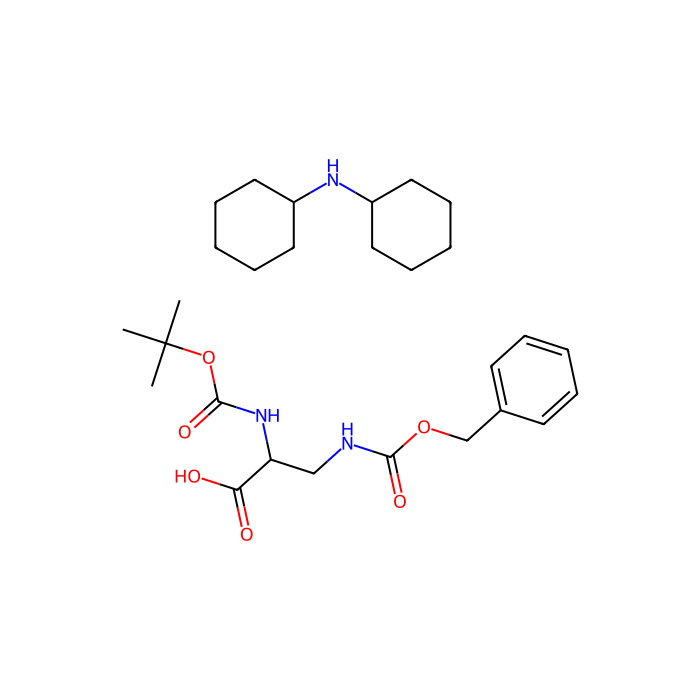 N-叔丁氧羰基-N'-苄氧羰基-D-2,3-二氨基丙酸 二环己胺盐