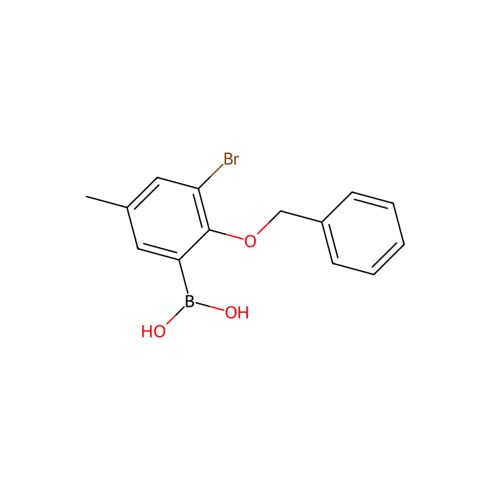 2-苄氧基-3-溴-5-甲基苯硼酸(含数量不等的酸酐)