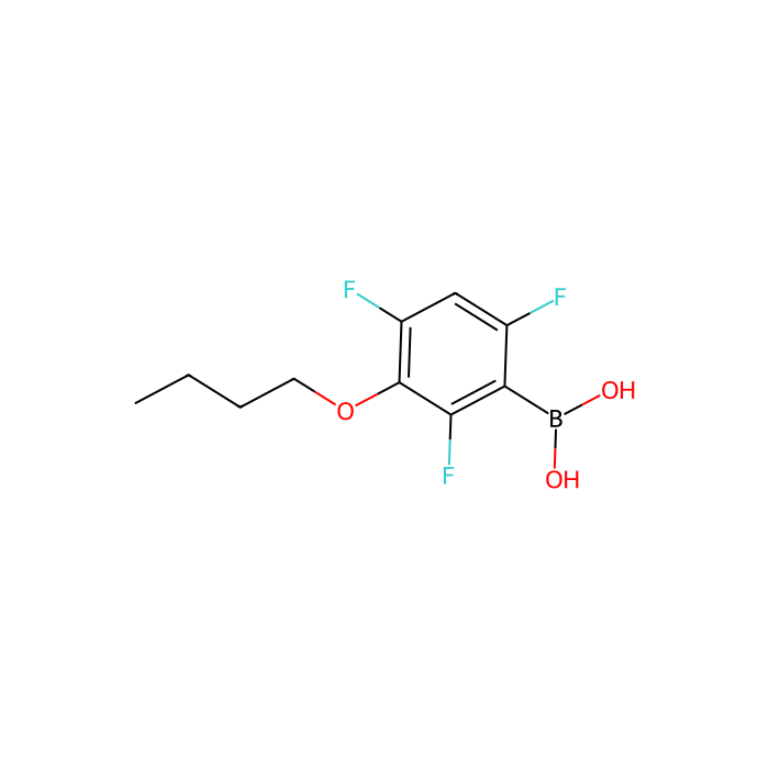 3-丁氧基-2,4,6-三氟苯硼酸（含不定量的酸酐）