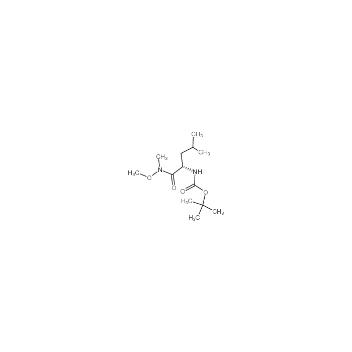 N-(叔丁氧基羰基)-L-亮氨酸-N′-甲氧基-N′-甲酰胺