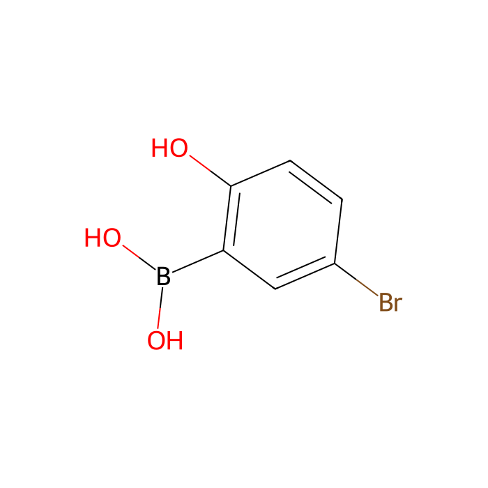 5-溴-2-羟基苯硼酸（含不等量的酸酐）
