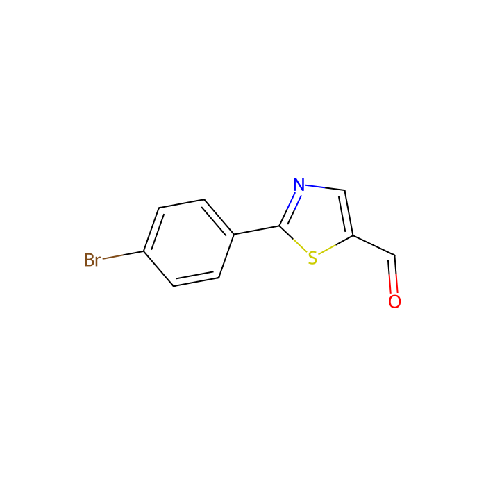 2-(4-溴苯基)噻唑-5-甲醛
