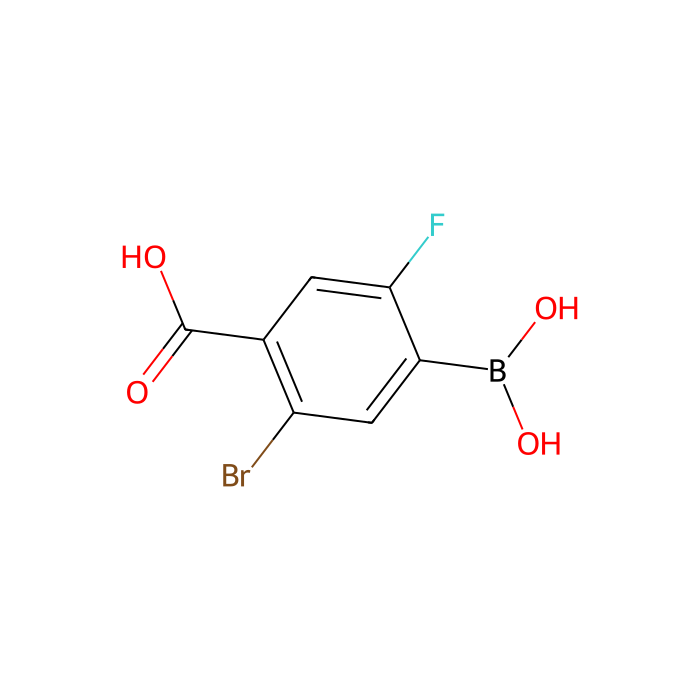 5-溴-4-羧基-2-氟苯基硼酸