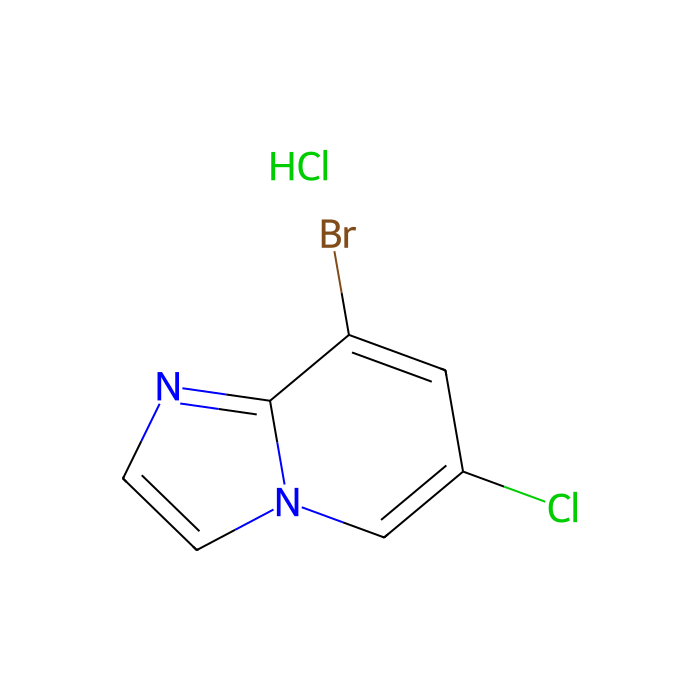 8-溴-6-氯咪唑并[1,2-a]吡啶盐酸盐