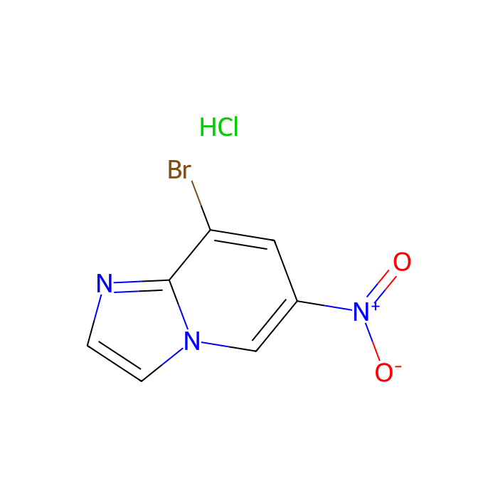 8-溴-6-硝基咪唑并[1,2-a]吡啶盐酸盐