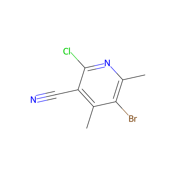 5-溴-2-氯-4,6-二甲基烟腈