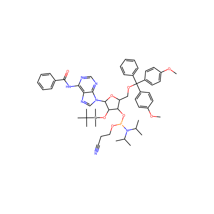 DMT-2′O-TBDMS-rA (bz) 亚磷酰胺