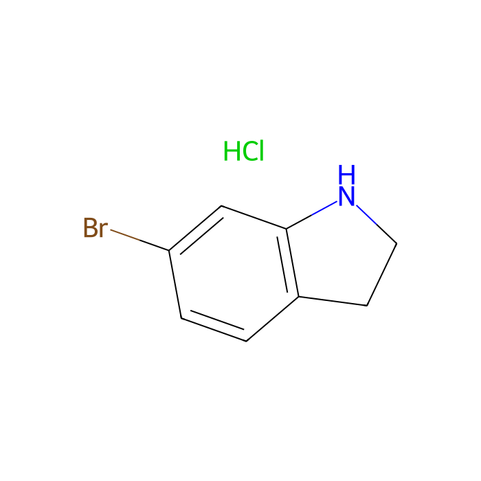 6-溴-2,3-二氢-1H-吲哚盐酸盐