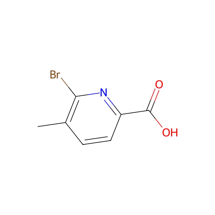6-溴-5-甲基-吡啶-2-羧酸
