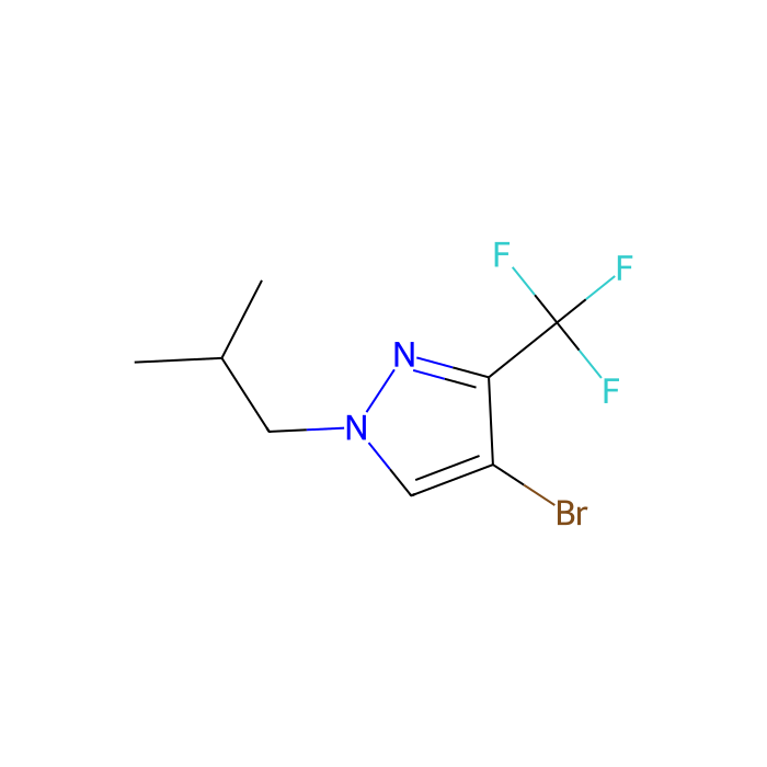 4-溴-1-异丁基-3-(三氟甲基)-1H-吡唑