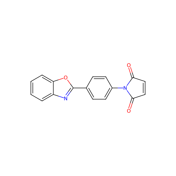1-(4-(苯并[d]恶唑-2-基)苯基)-1H-吡咯-2,5-二酮