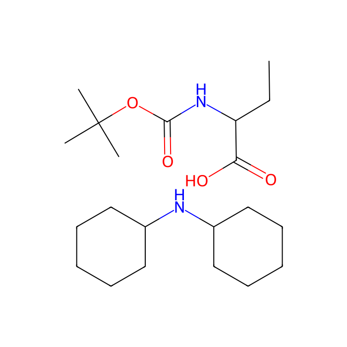 叔丁氧羰酰基D-a-氨基丁酸二环己胺盐